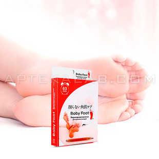 Педикюрные носочки Baby Foot в аптеке в Чолпоне-Ате